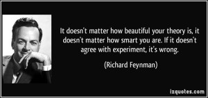 Richard Feynman quote