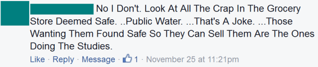 other things I disagree with