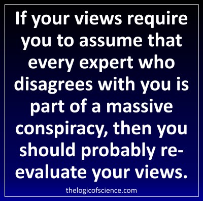 conspiracy theory skeptic science expert