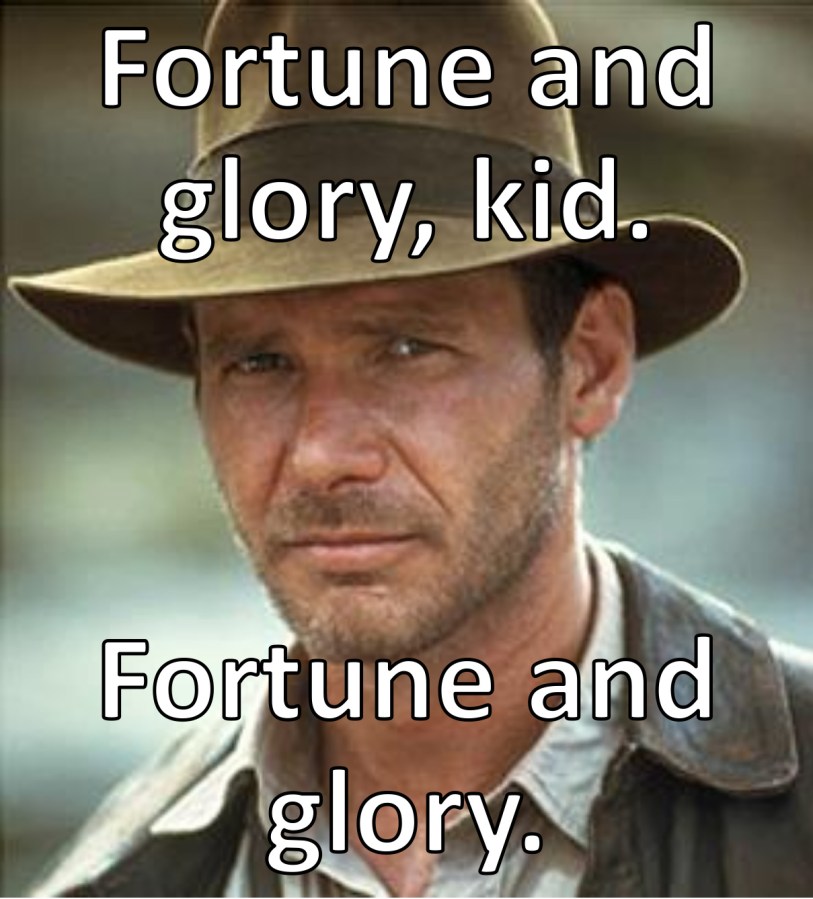indiana jones fortune and glory kid